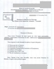 Demande d'ouverture d'un établissement - timbrée